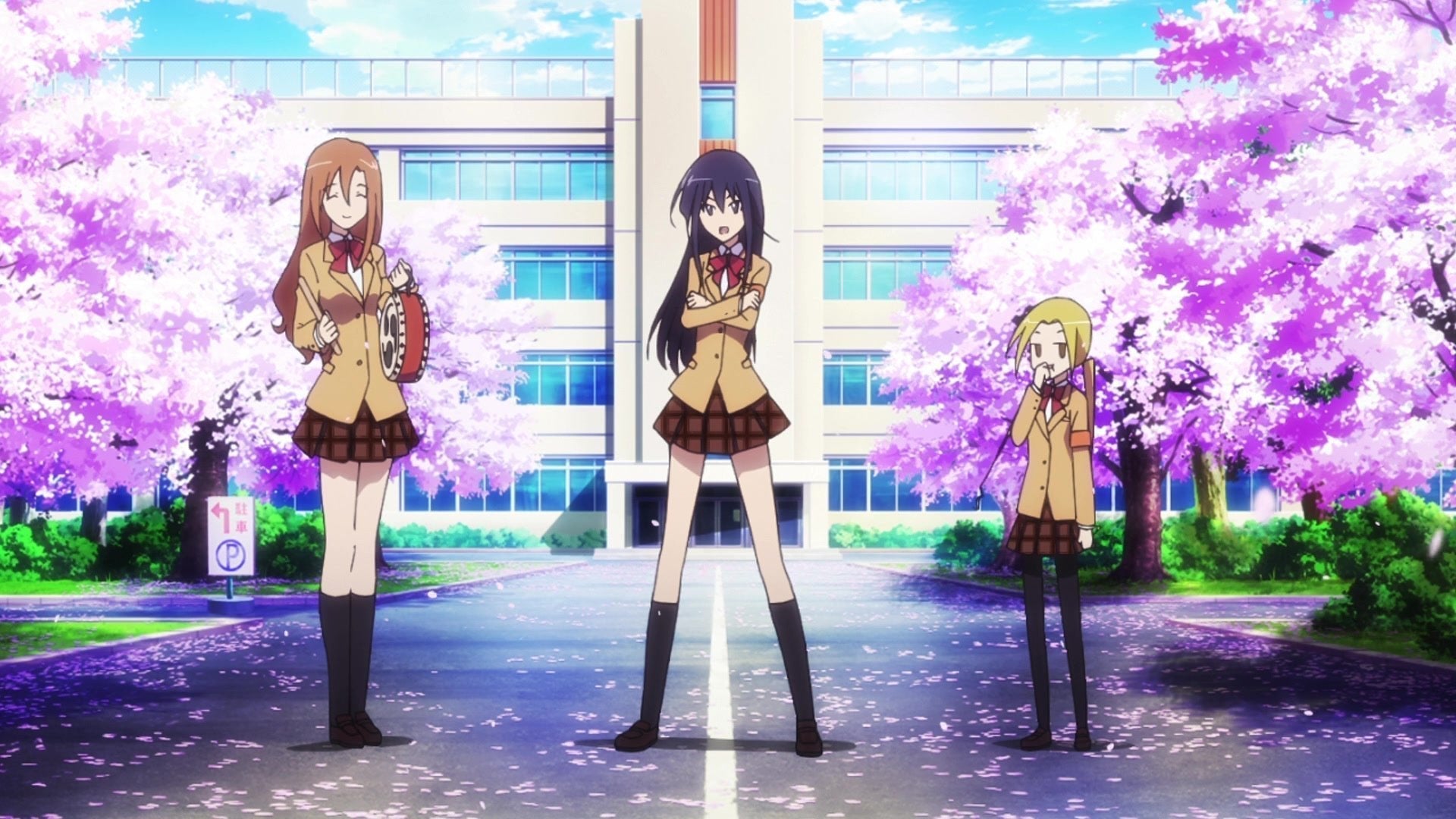 アニメ Around the sun don Seitokai Yakuindomo* (Season 2) OP - Hanasaku☆Saikyou