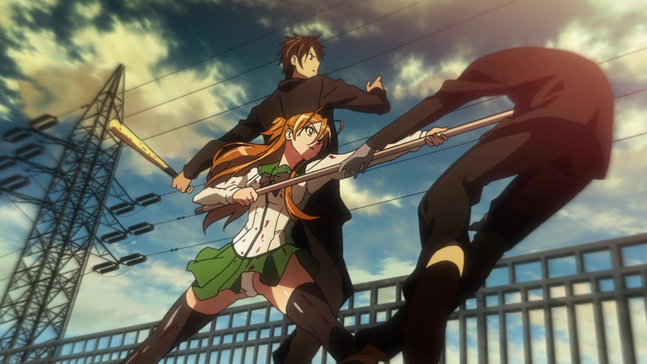 Highschool of the Dead  A Thrilling Zombie Anime – Pinned Up Ink