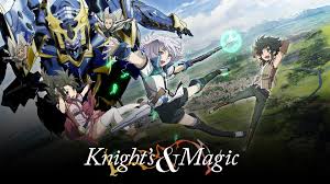 Knights and magic anime characters
