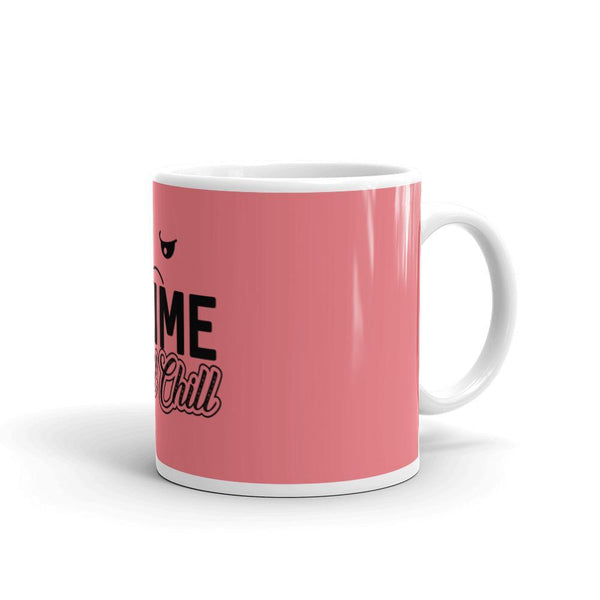 "Anime and Chill-Sad" Mug (Pink) - Pinned Up Ink