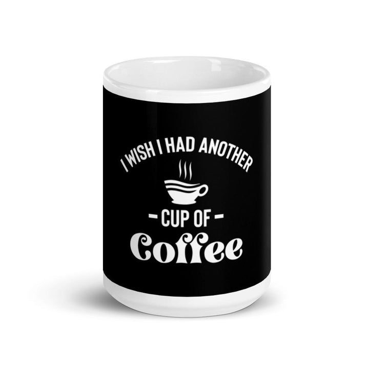 "Another Cup of Coffee" Mug (Black) - Pinned Up Ink
