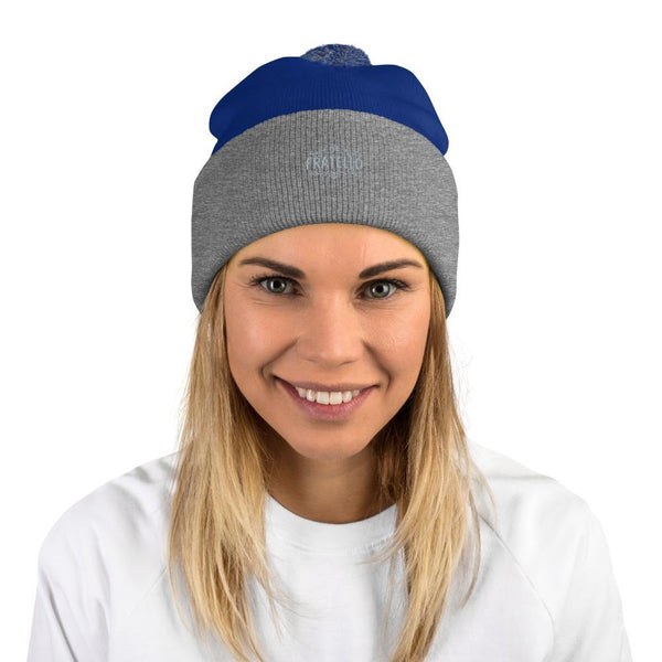 "Fratello" Pom-Pom Beanie - Pinned Up Ink