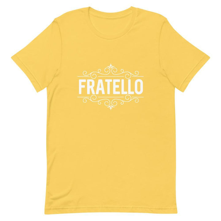 "Fratello" Short-Sleeve Unisex T-Shirt - Pinned Up Ink