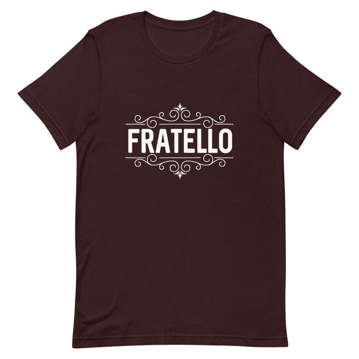 "Fratello" Short-Sleeve Unisex T-Shirt - Pinned Up Ink