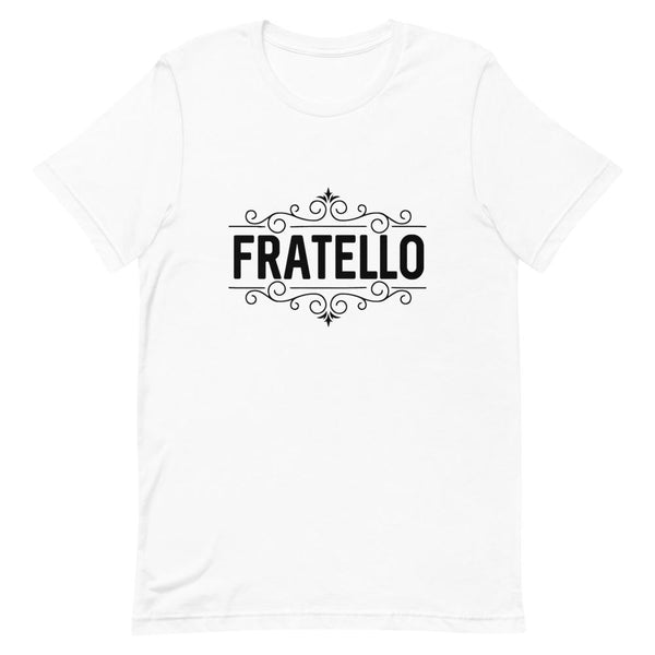 "Fratello" Short-Sleeve Unisex T-Shirt - Pinned Up Ink