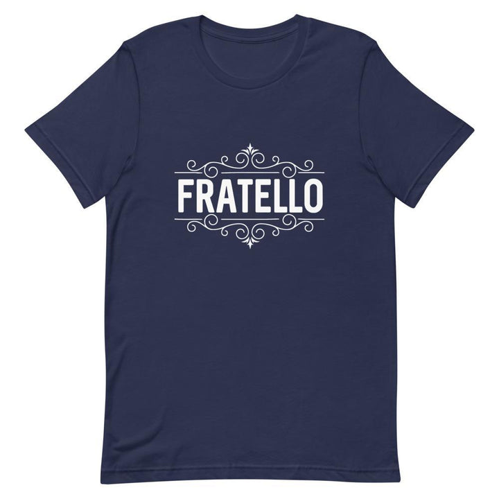 "Fratello" Short-Sleeve Unisex T-Shirt - Pinned Up Ink