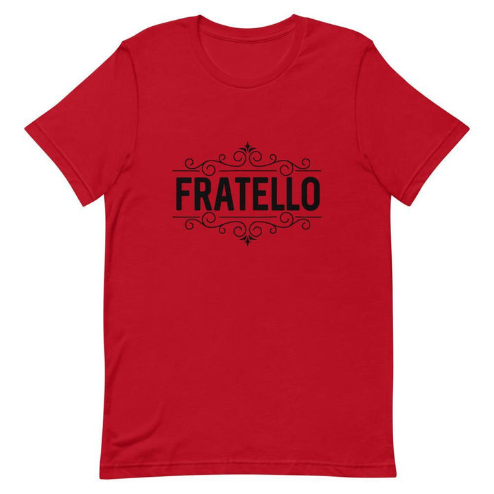 "Fratello" Short-Sleeve Unisex T-Shirt - Pinned Up Ink