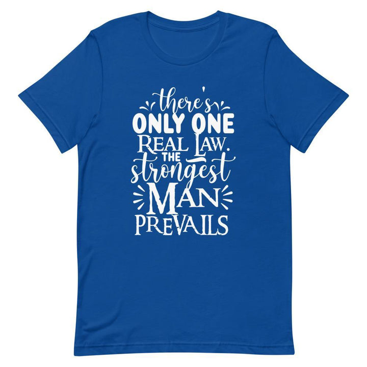 "One Real Law" Short - Sleeve Unisex T-Shirt - Pinned Up Ink