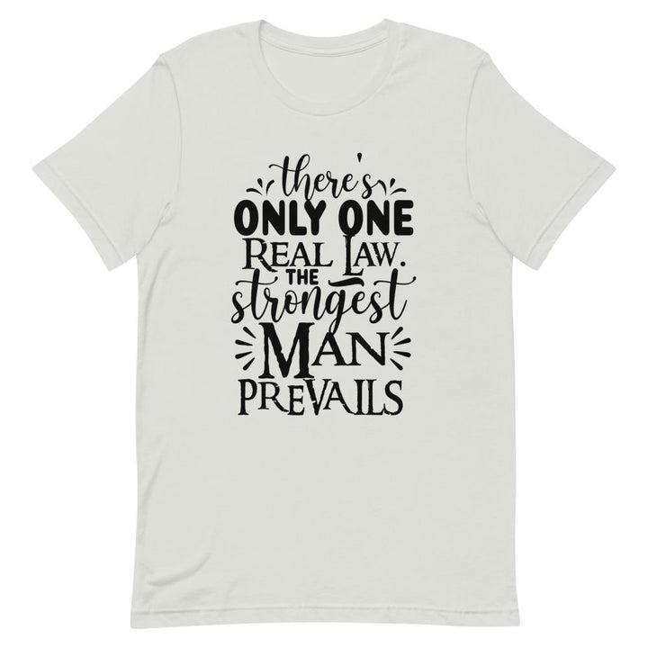 "One Real Law" Short - Sleeve Unisex T-Shirt - Pinned Up Ink