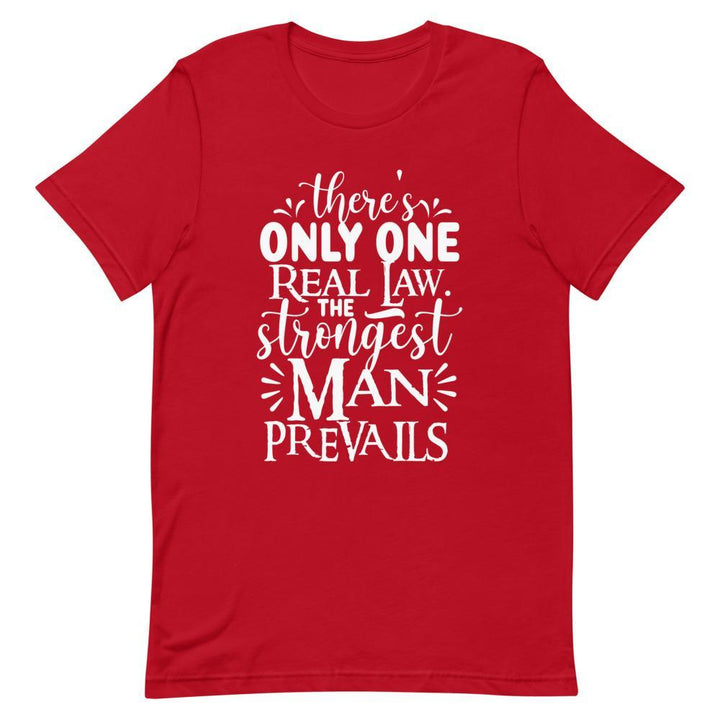 "One Real Law" Short - Sleeve Unisex T-Shirt - Pinned Up Ink