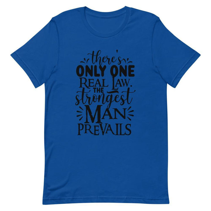 "One Real Law" Short - Sleeve Unisex T-Shirt - Pinned Up Ink