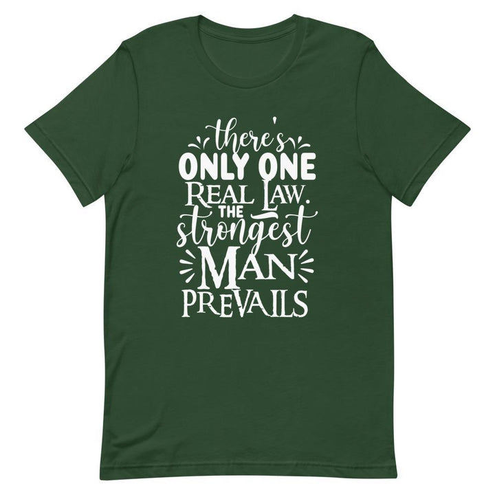 "One Real Law" Short - Sleeve Unisex T-Shirt - Pinned Up Ink
