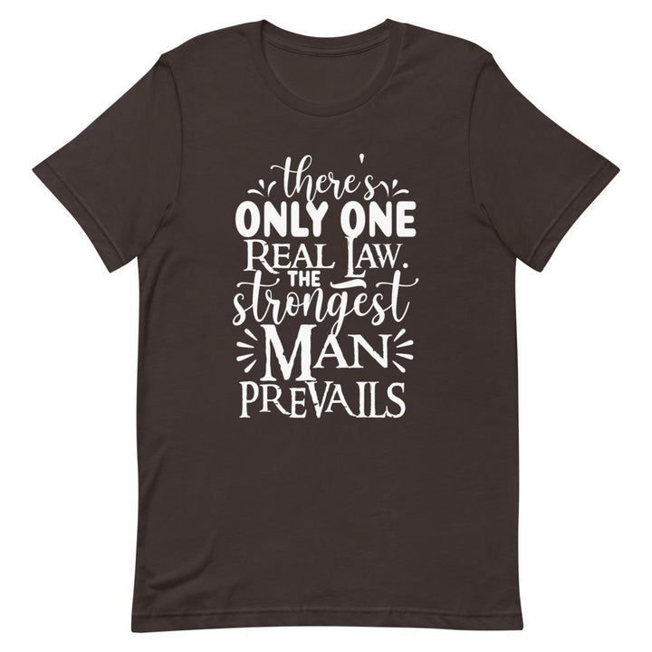 "One Real Law" Short - Sleeve Unisex T-Shirt - Pinned Up Ink