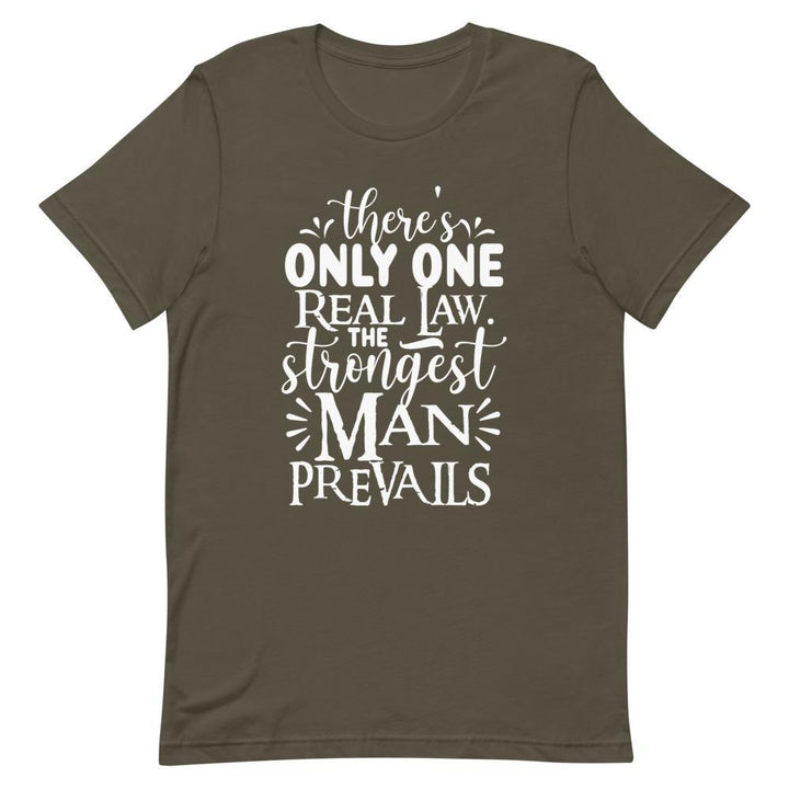"One Real Law" Short - Sleeve Unisex T-Shirt - Pinned Up Ink
