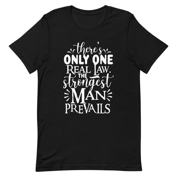 "One Real Law" Short - Sleeve Unisex T-Shirt - Pinned Up Ink
