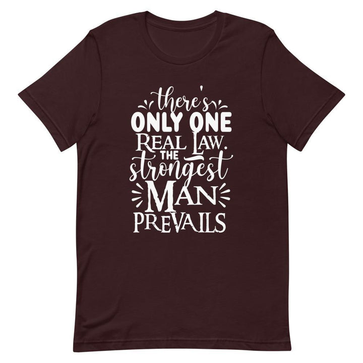 "One Real Law" Short - Sleeve Unisex T-Shirt - Pinned Up Ink