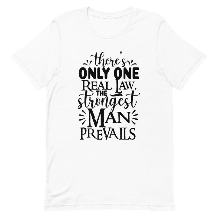 "One Real Law" Short - Sleeve Unisex T-Shirt - Pinned Up Ink