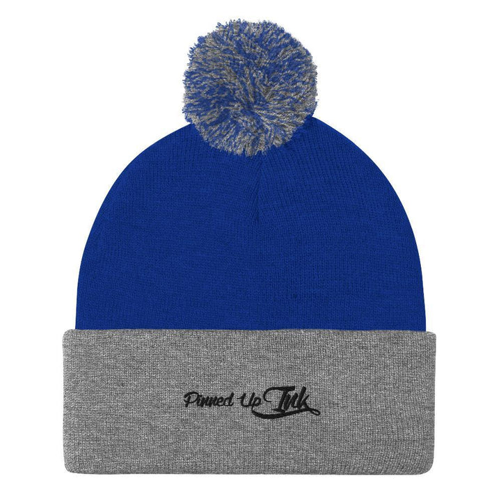 "Pinned Up Ink" Pom - Pom Beanie - Pinned Up Ink