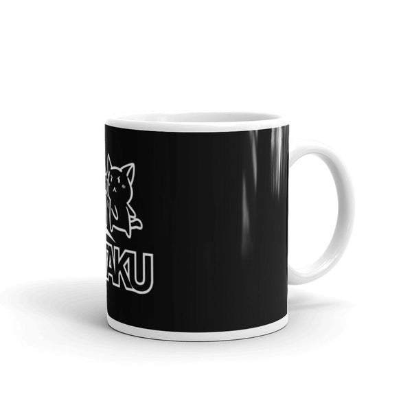 "Punch the Otaku" Mug (Black) - Pinned Up Ink