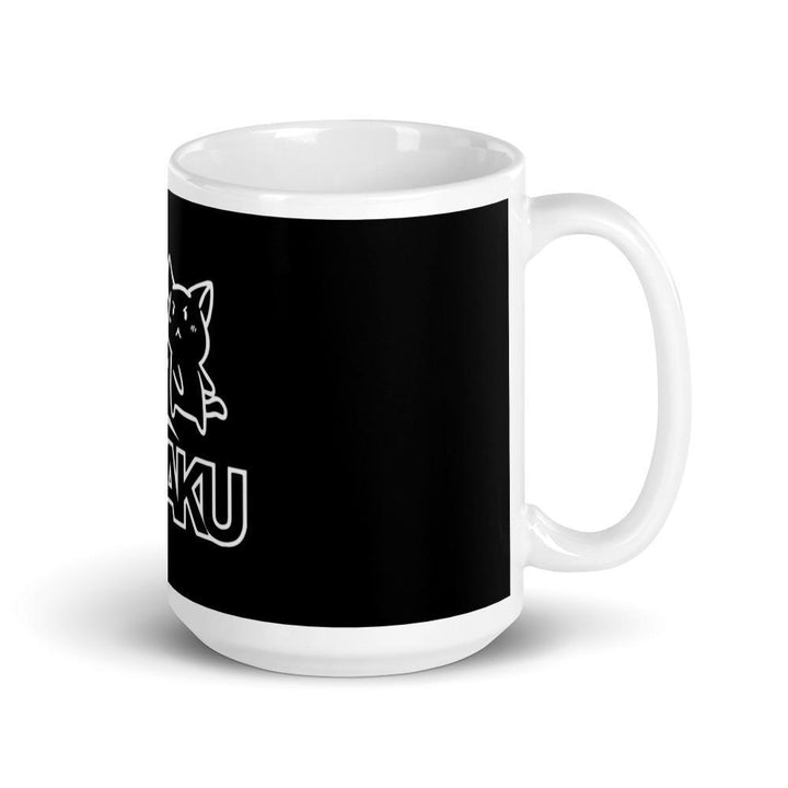 "Punch the Otaku" Mug (Black) - Pinned Up Ink