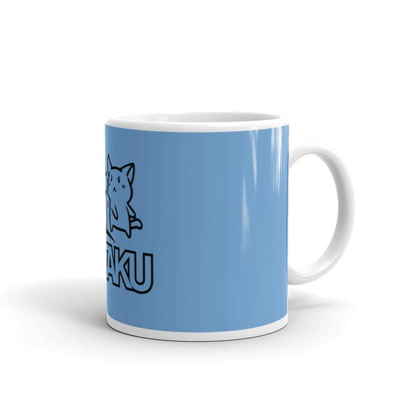 "Punch the Otaku" Mug (Blue) - Pinned Up Ink