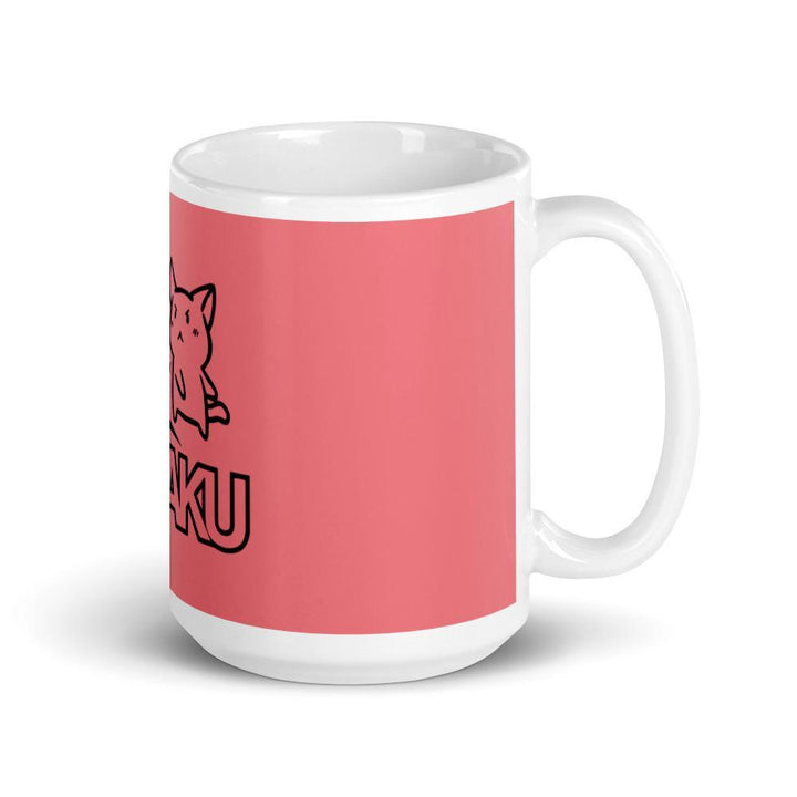 "Punch the Otaku" Mug (Pink) - Pinned Up Ink