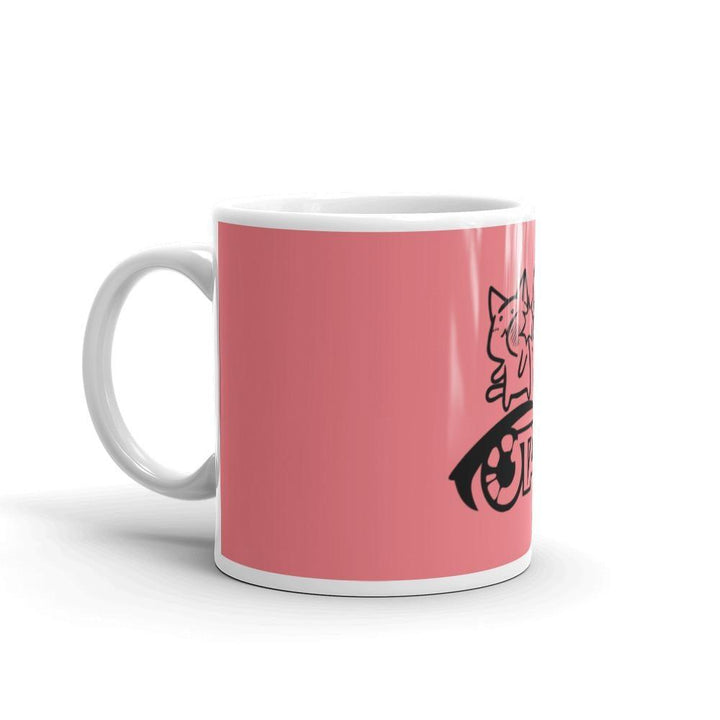 "Punch the Otaku" Mug (Pink) - Pinned Up Ink