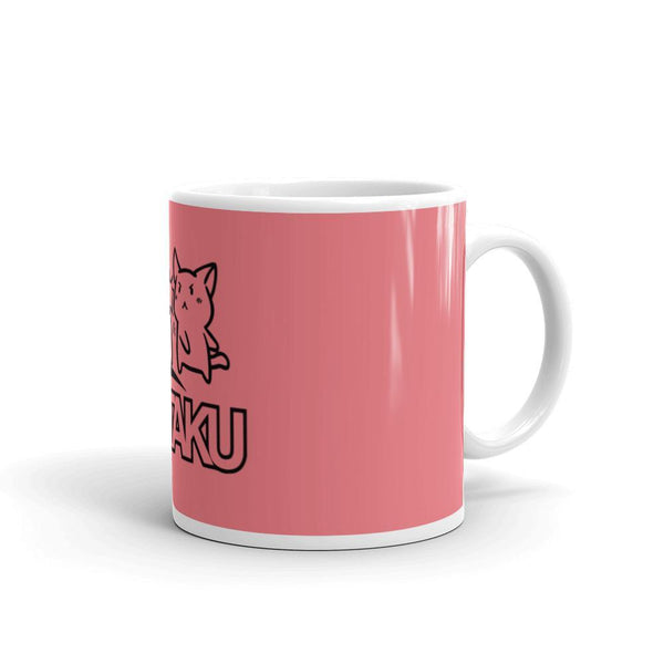 "Punch the Otaku" Mug (Pink) - Pinned Up Ink