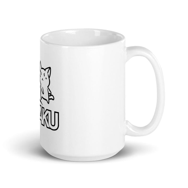 "Punch the Otaku" Mug (White) - Pinned Up Ink