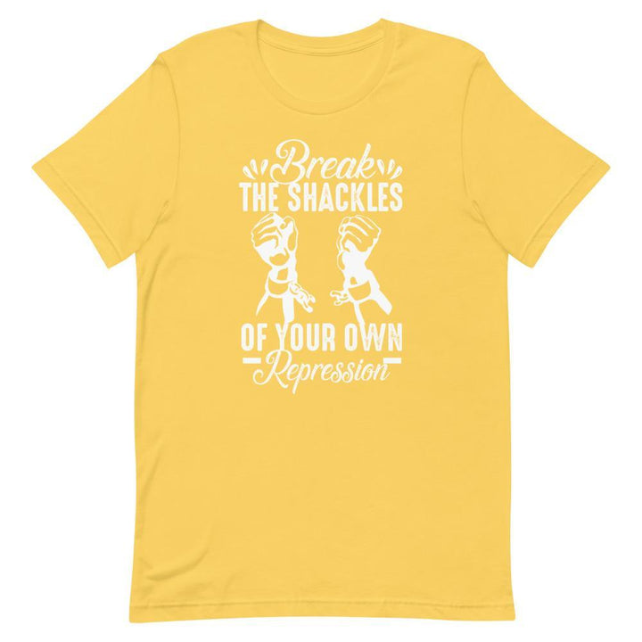 "Release" Short - Sleeve Unisex T-Shirt - Pinned Up Ink