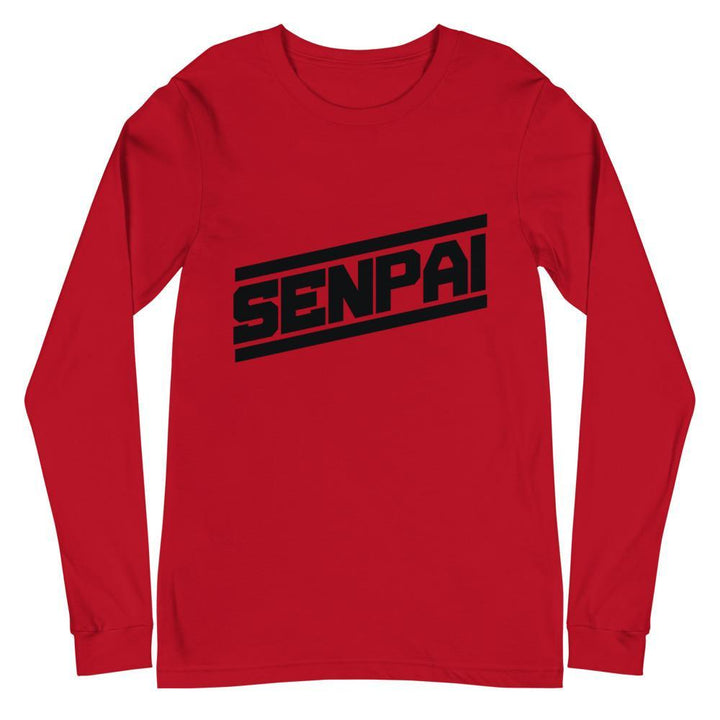 "Senpai" Unisex Long Sleeve Tee - Pinned Up Ink